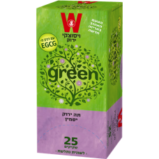 Зеленый чай с жасмином Wissotzky Jasmine green tea Wissotzky 25 пак*1.5 гр